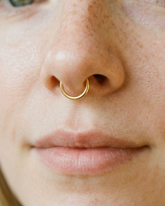 14K Gold Septum Ring