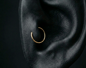 Tragus Ring — 14K solid gold