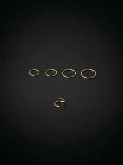 Gold Nose Ring vs Stud