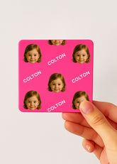 photo & name tea bag storage tin — personalised small teabag tin, hand-held