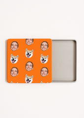 custom photo tea bag case — personalised tea bag tin, pocket-size by STEPOY