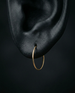 14K Gold Lobe Studs