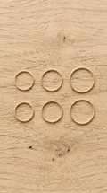 14K Gold Cartilage Rings