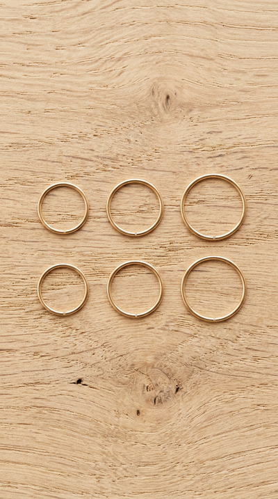 14K Gold vs. Other Metals: Why Solid Gold Seamless Hoops are Your Best Bet