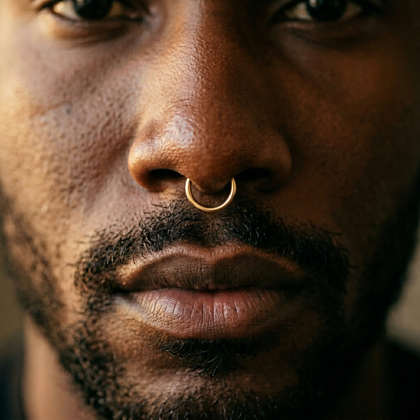 STEPOY nose ring styling reference — another design