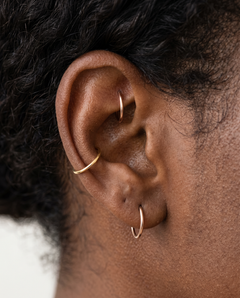 14K Gold Daith Ring