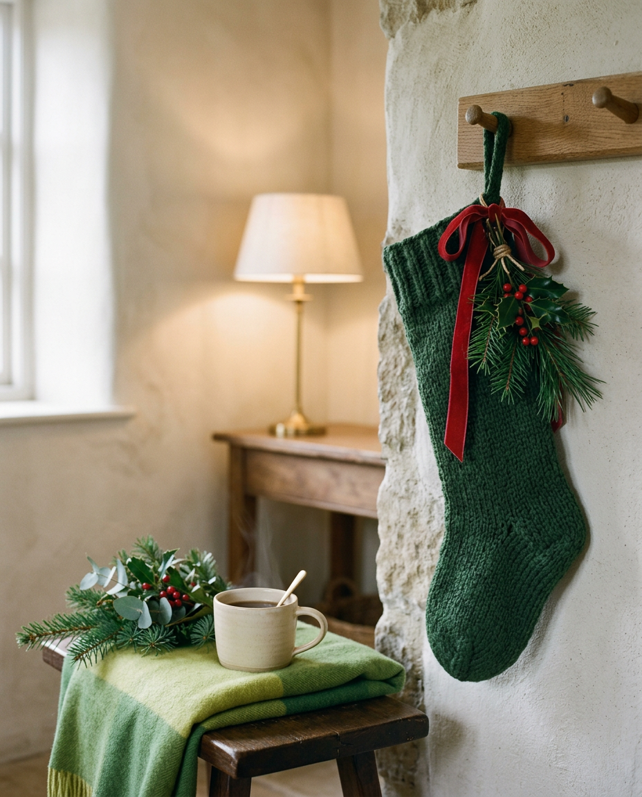 A refined Christmas gifting scene for a piercing jewellery stocking filler guide