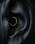 14K Solid Gold Daith Ring