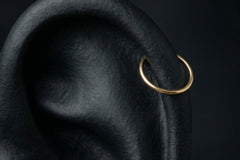 14K Gold Helix Ring