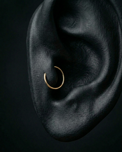 14K Gold Tragus Ring