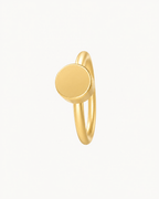 Circle 14ct Solid Gold Nostril Ring