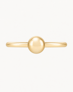 Ball 14ct Solid Gold Conch Ring