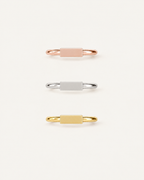 Bar 14ct Solid Gold Conch Ring