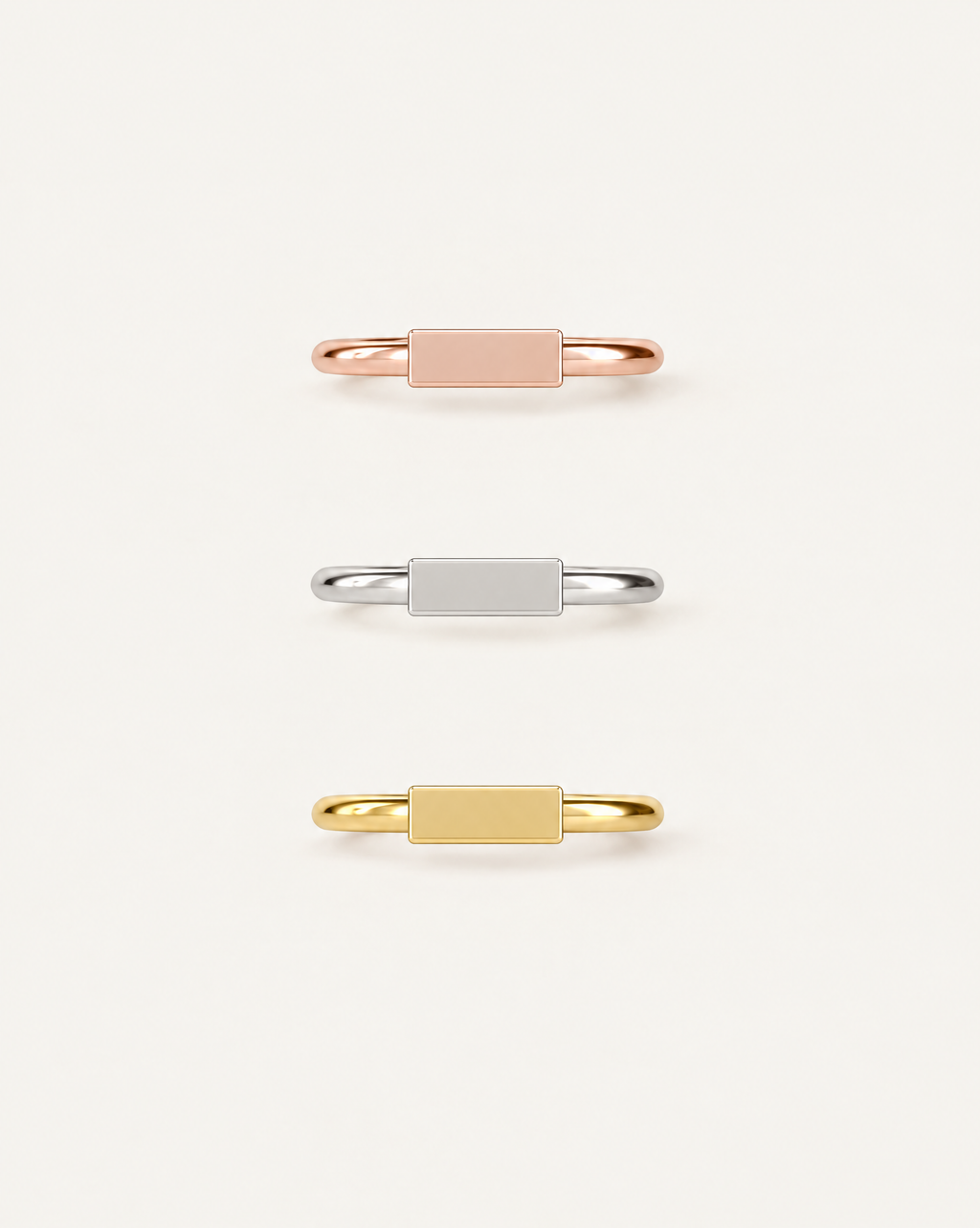 Bar 14ct Solid Gold Helix Hoop