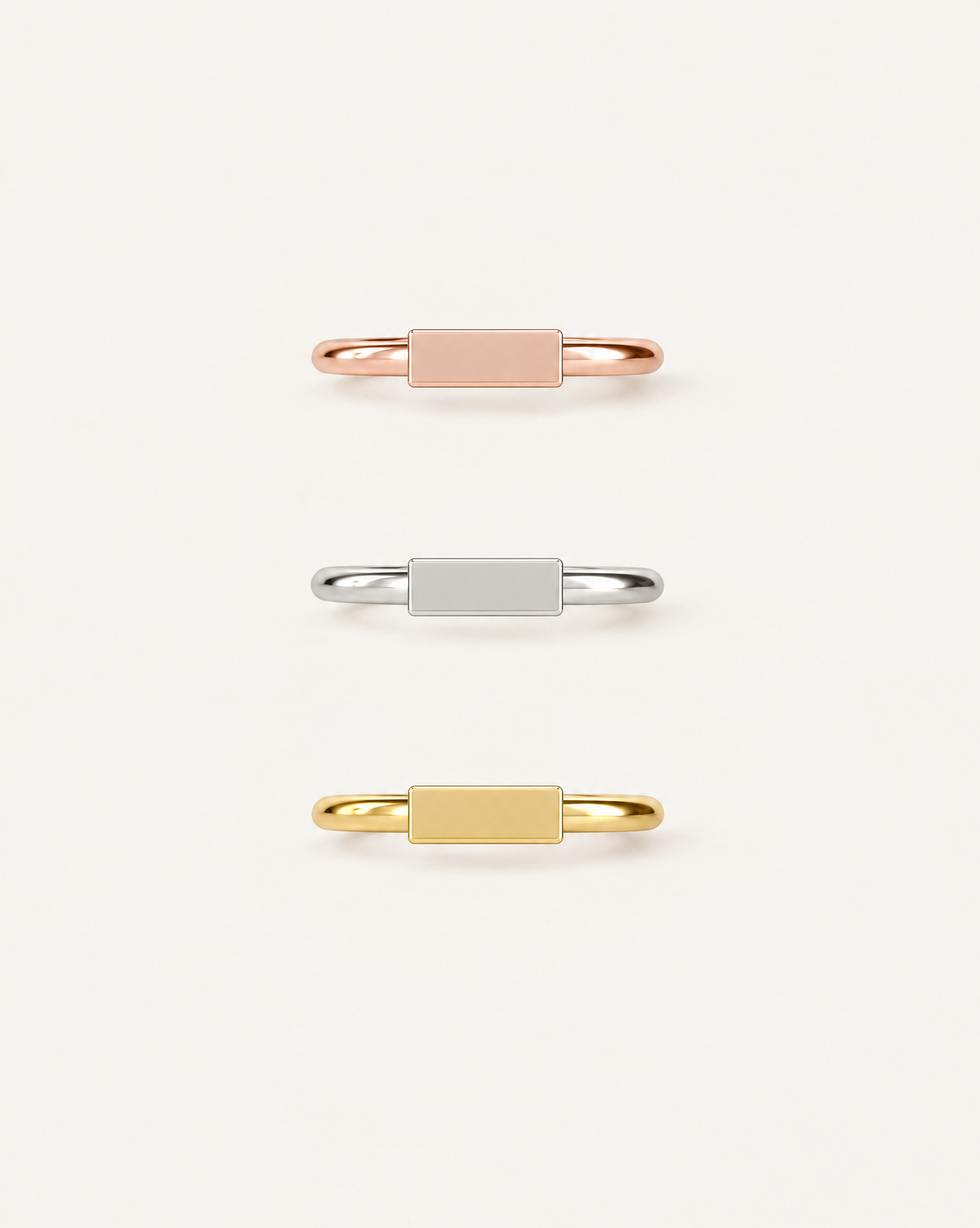 Bar 14ct Solid Gold Helix Hoop