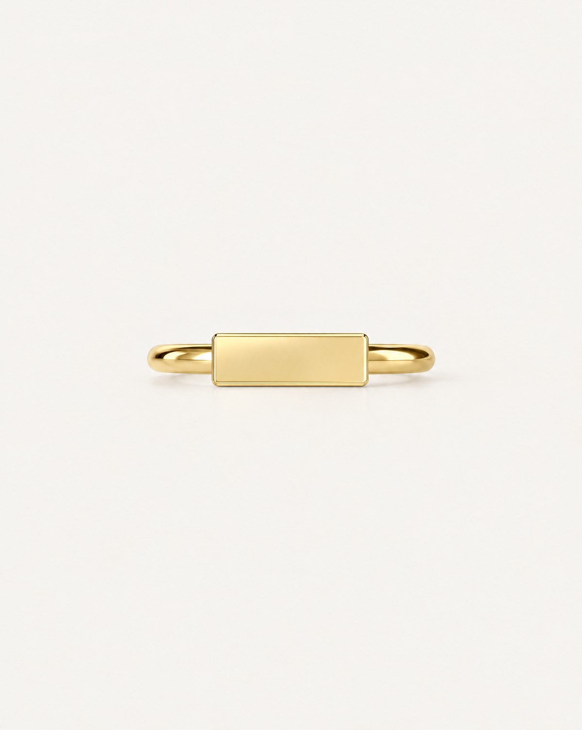 Bar 14ct Solid Gold Helix Hoop