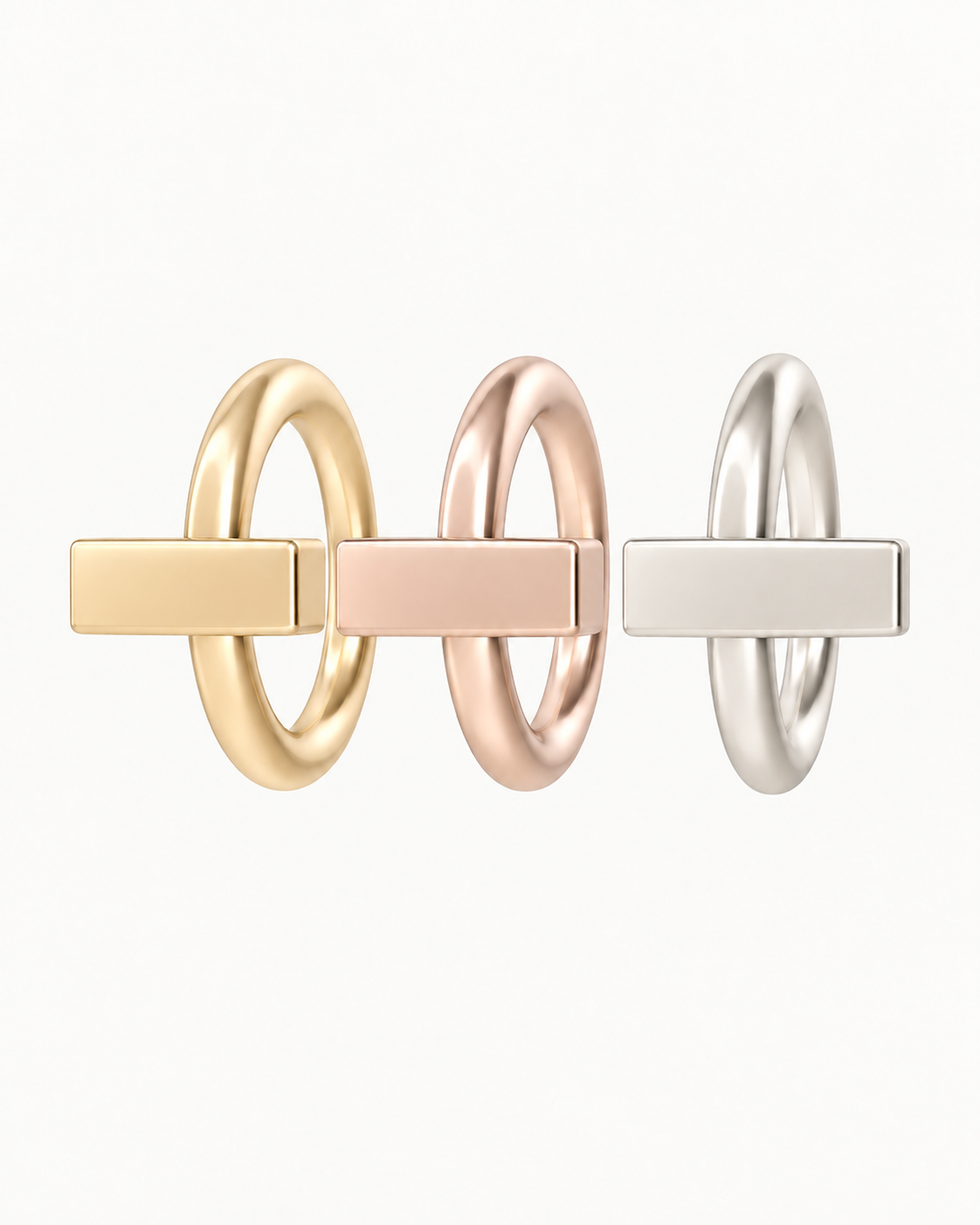 Bar 14ct Solid Gold Nostril Ring