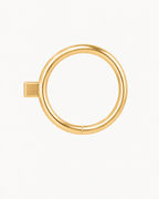 Bar 14ct Solid Gold Nostril Ring