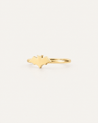 Bat 14ct Solid Gold Helix Hoop