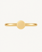 Circle 14ct Solid Gold Helix Hoop