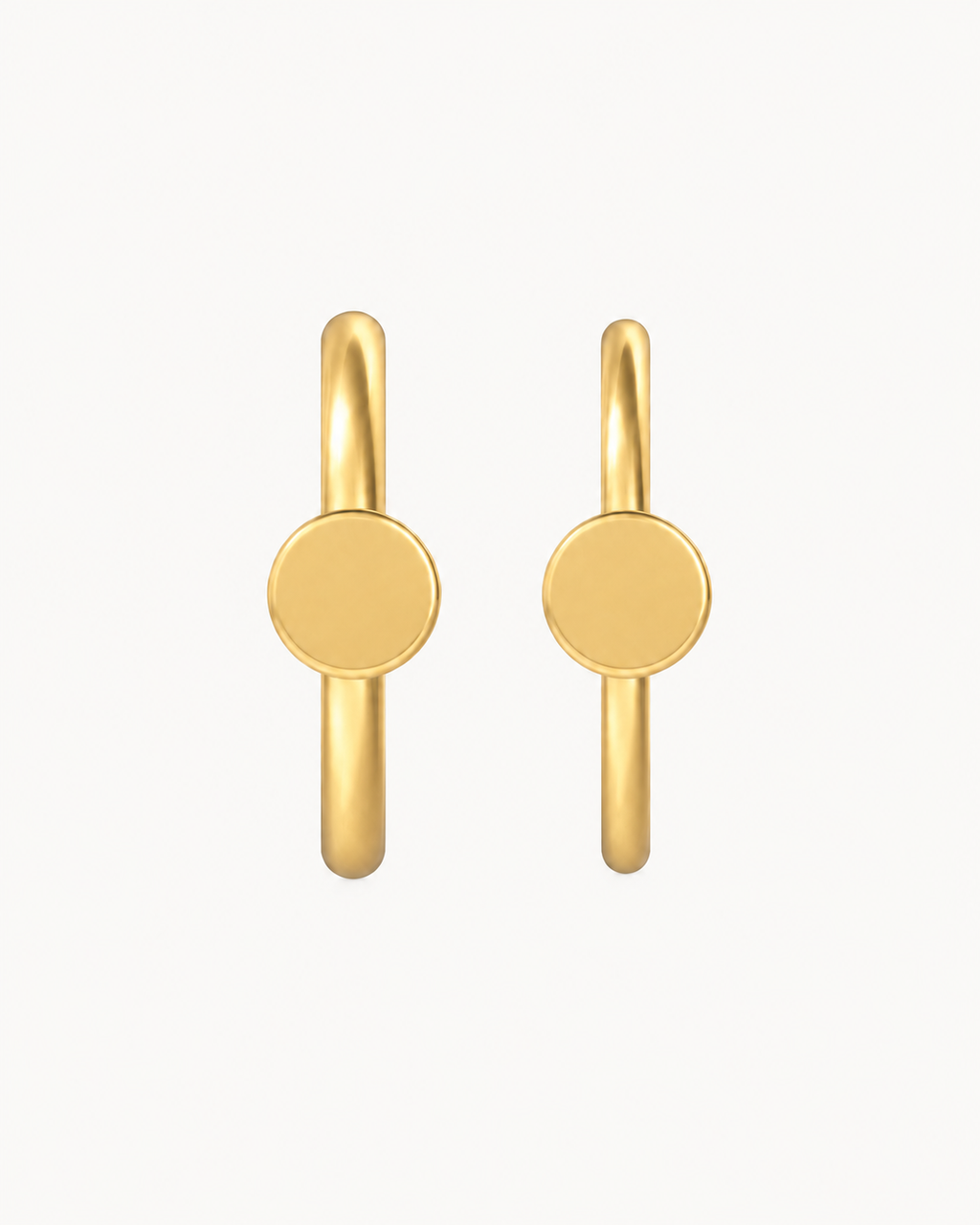 Circle 14ct Solid Gold Nostril Ring