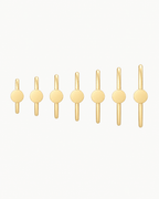 Circle 14ct Solid Gold Nostril Ring