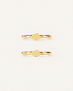 Cloud 14ct Solid Gold Conch Ring