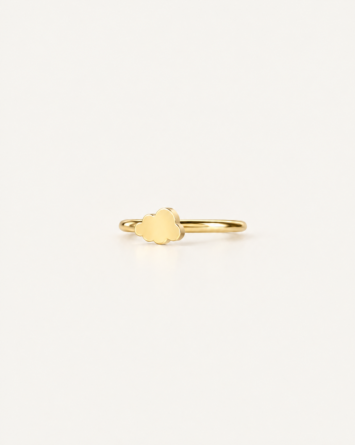 Cloud 14ct Solid Gold Helix Hoop