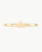 Crown 14ct Solid Gold Conch Ring