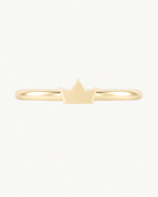 A tiny crown adds a playful statement detail while staying compact enough for everyday styling. Made for fully healed helix piercings, it keeps the profile compact for an upper-ear stack while leaving the motif clearly visible. Handmade to order in 14ct solid gold, it fits naturally with playful, symbolic and statement-led styling rather than reading as a generic plain hoop.