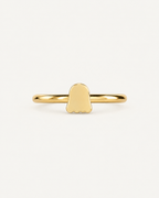 Cute Ghost 14ct Solid Gold Helix Hoop