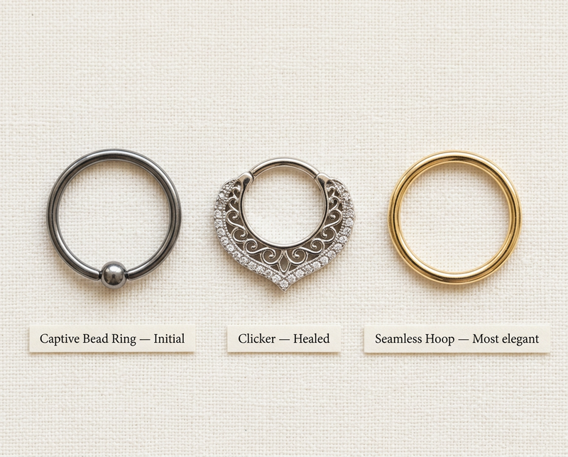 Septum Piercing Jewellery