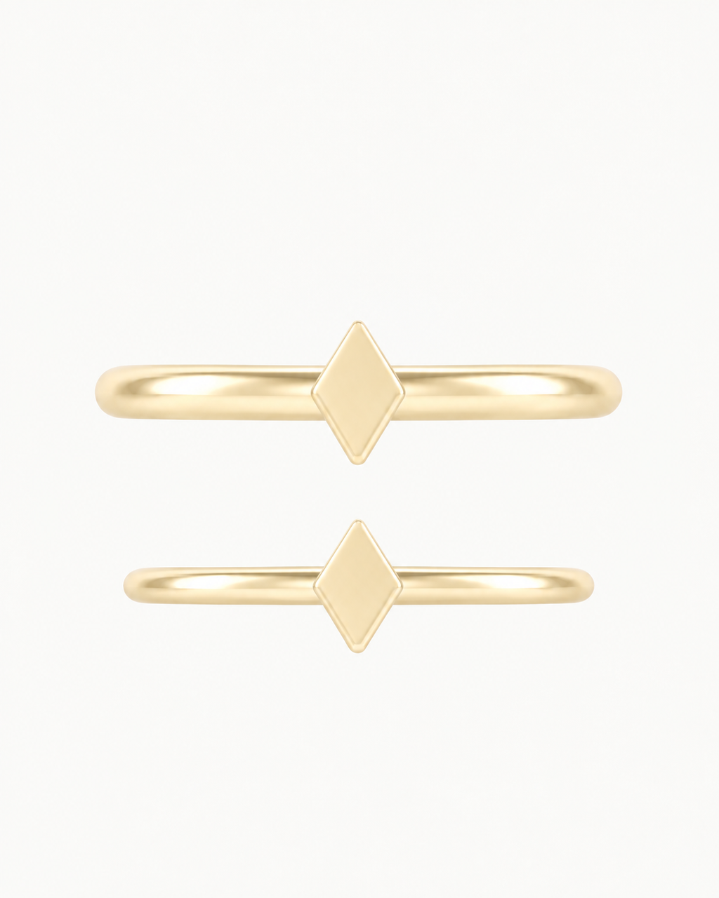 Diamond 14ct Solid Gold Helix Hoop