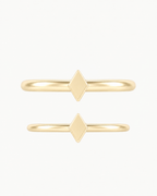 Diamond 14ct Solid Gold Helix Hoop
