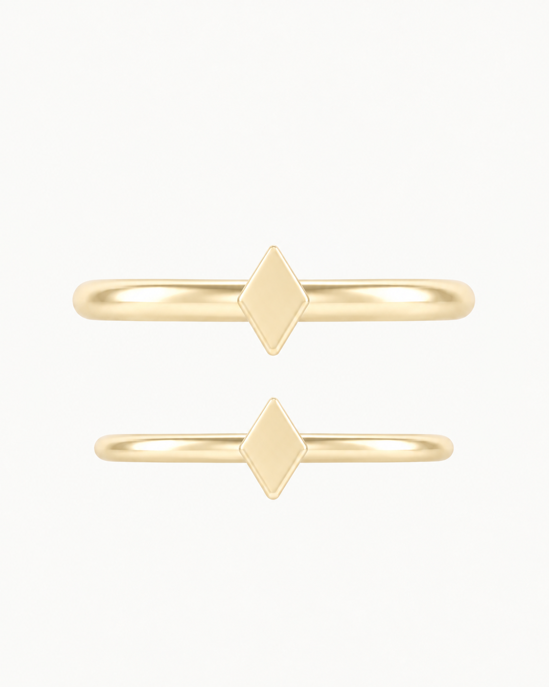 Diamond 14ct Solid Gold Helix Hoop