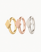 Diamond 14ct Solid Gold Nostril Ring