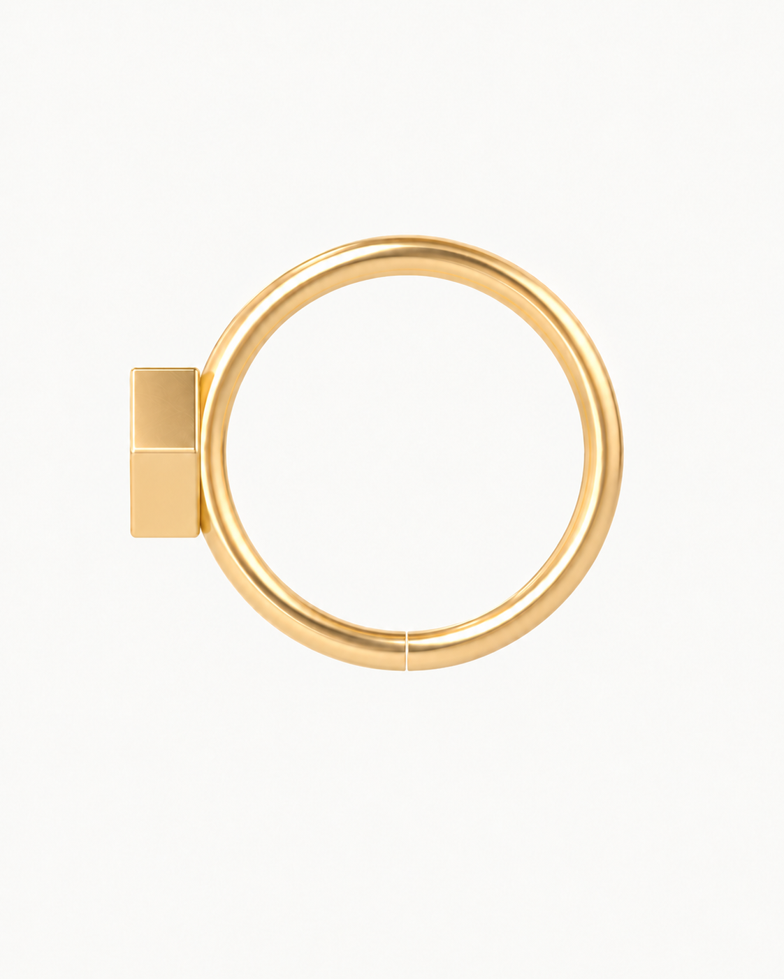 Diamond 14ct Solid Gold Nostril Ring