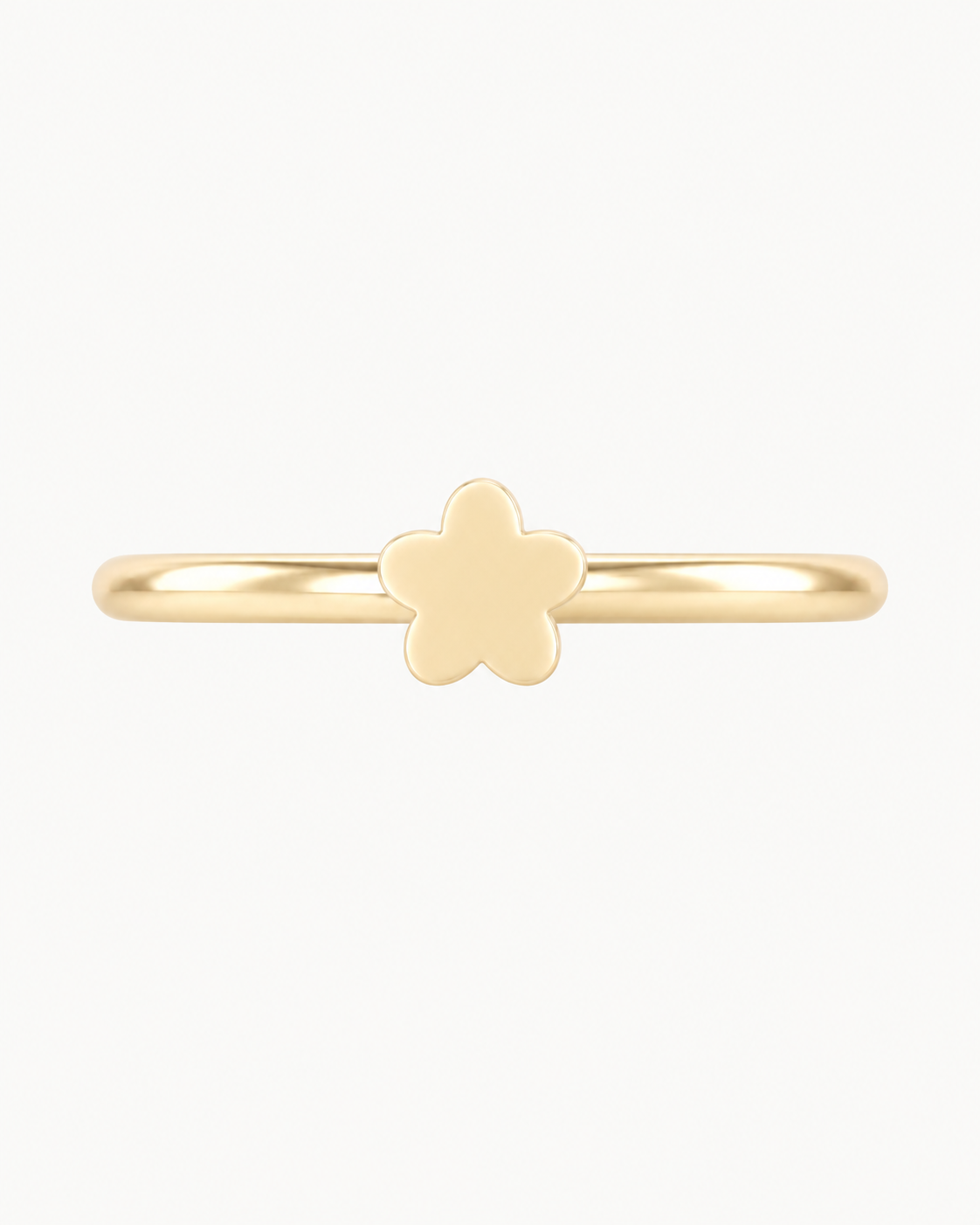 A tiny flower brings a light botanical accent without making the jewellery feel busy. Made for fully healed helix piercings, it keeps the profile compact for an upper-ear stack while leaving the motif clearly visible. Handmade to order in 14ct solid gold, it fits naturally with floral, botanical and nature-inspired styling rather than reading as a generic plain hoop.