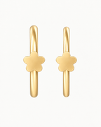 Flower 14ct Solid Gold Nostril Ring