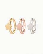 Flower 14ct Solid Gold Nostril Ring