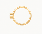 Flower 14ct Solid Gold Nostril Ring