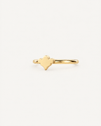 Ghost 14ct Solid Gold Helix Hoop