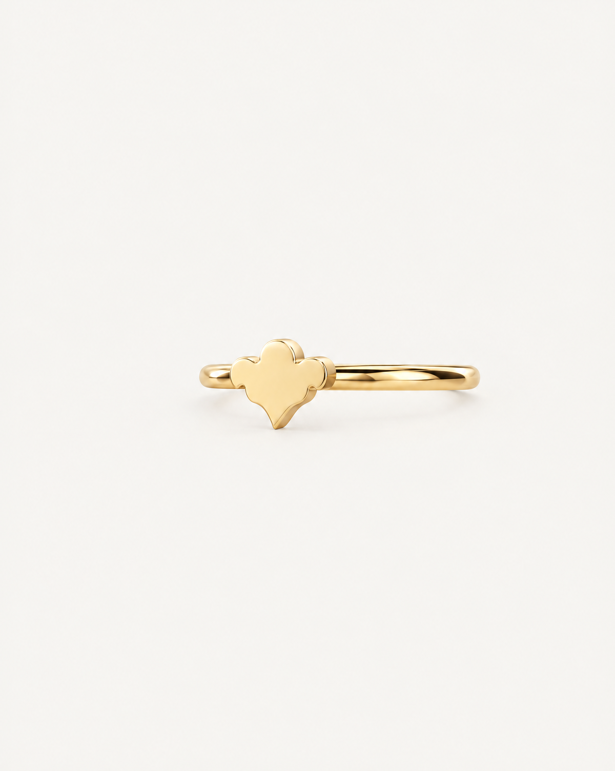 Ghost 14ct Solid Gold Helix Hoop