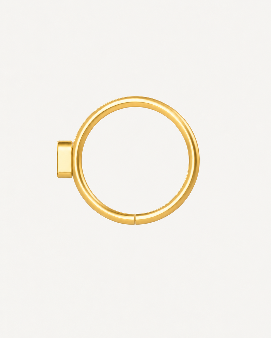 Ghost 14ct Solid Gold Tragus Ring