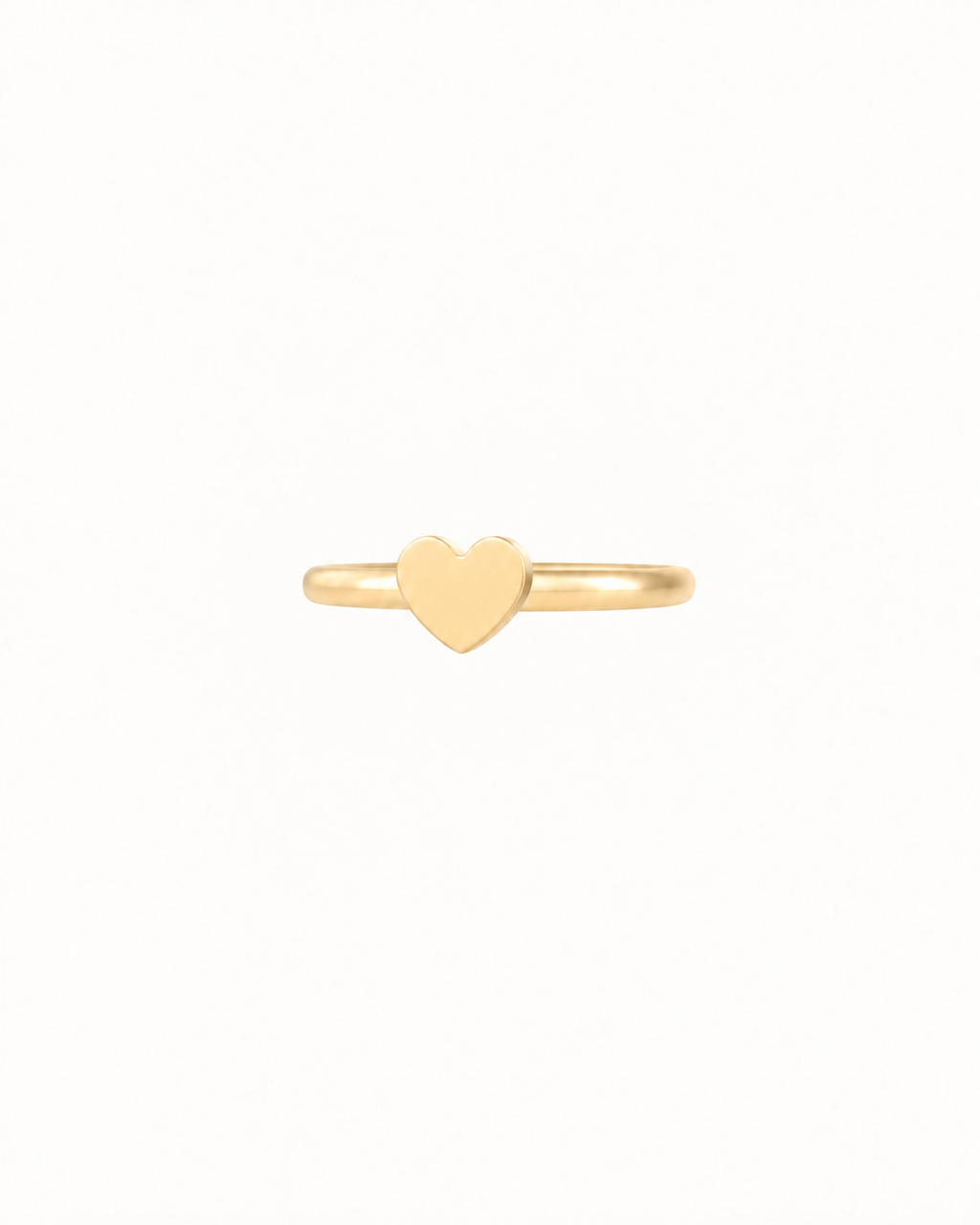 Heart 14ct Solid Gold Conch Ring