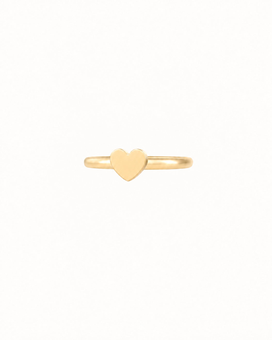Heart 14ct Solid Gold Conch Ring