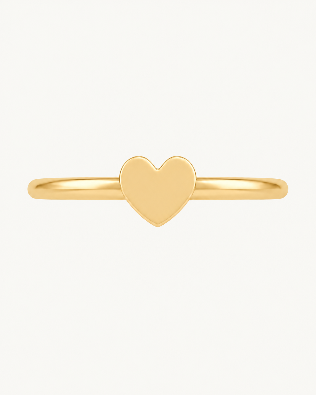 Heart 14ct Solid Gold Conch Ring