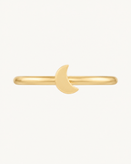 Moon 14ct Solid Gold Conch Ring