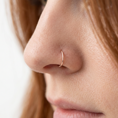 14K Gold Nose Ring