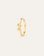 Personalised Single Digit 14ct Solid Gold Tragus Ring